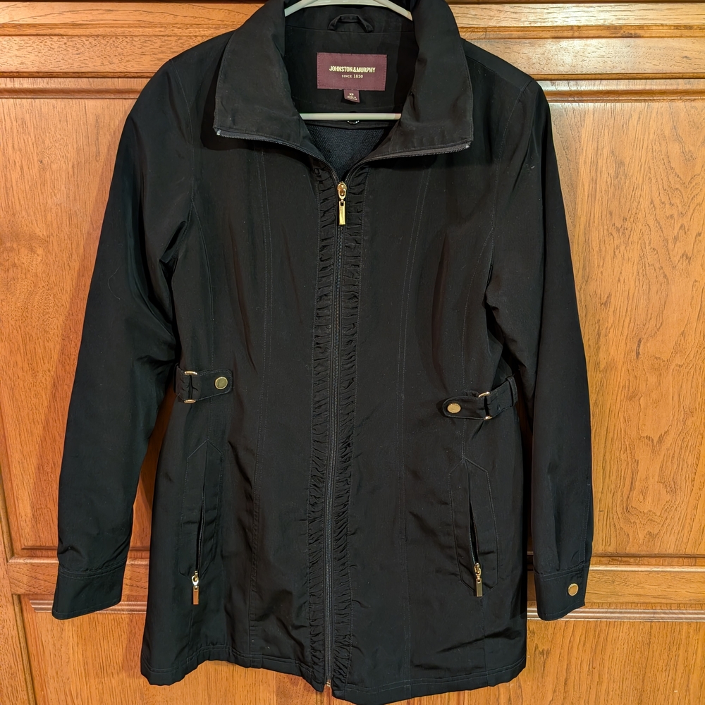 Johnston & Murphy Black Utility Jacket